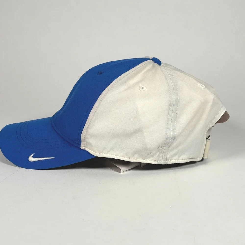 Nike Michelin Man Golf Hat Blue White Adjustable Strapback Baseball Cap